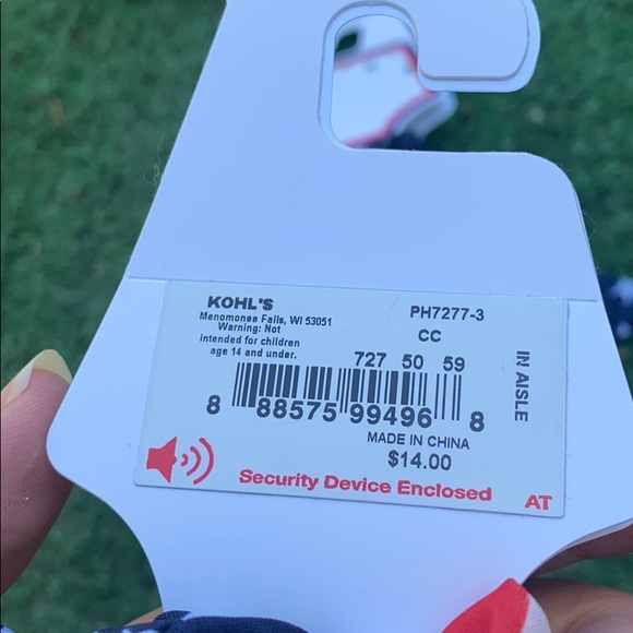 USA 🇺🇸 Red White Blue Hair Scrunchies Pony Tails - Picture 5 of 5